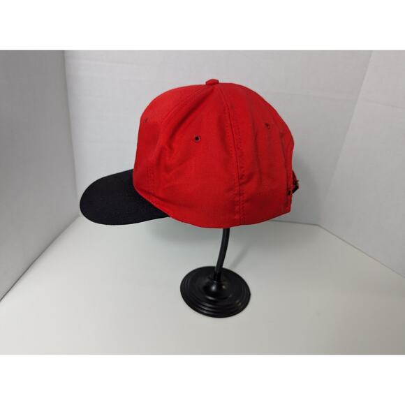 Vintage Riverside Coca-Cola Logo Cap Red Black OS - Picture 3 of 9